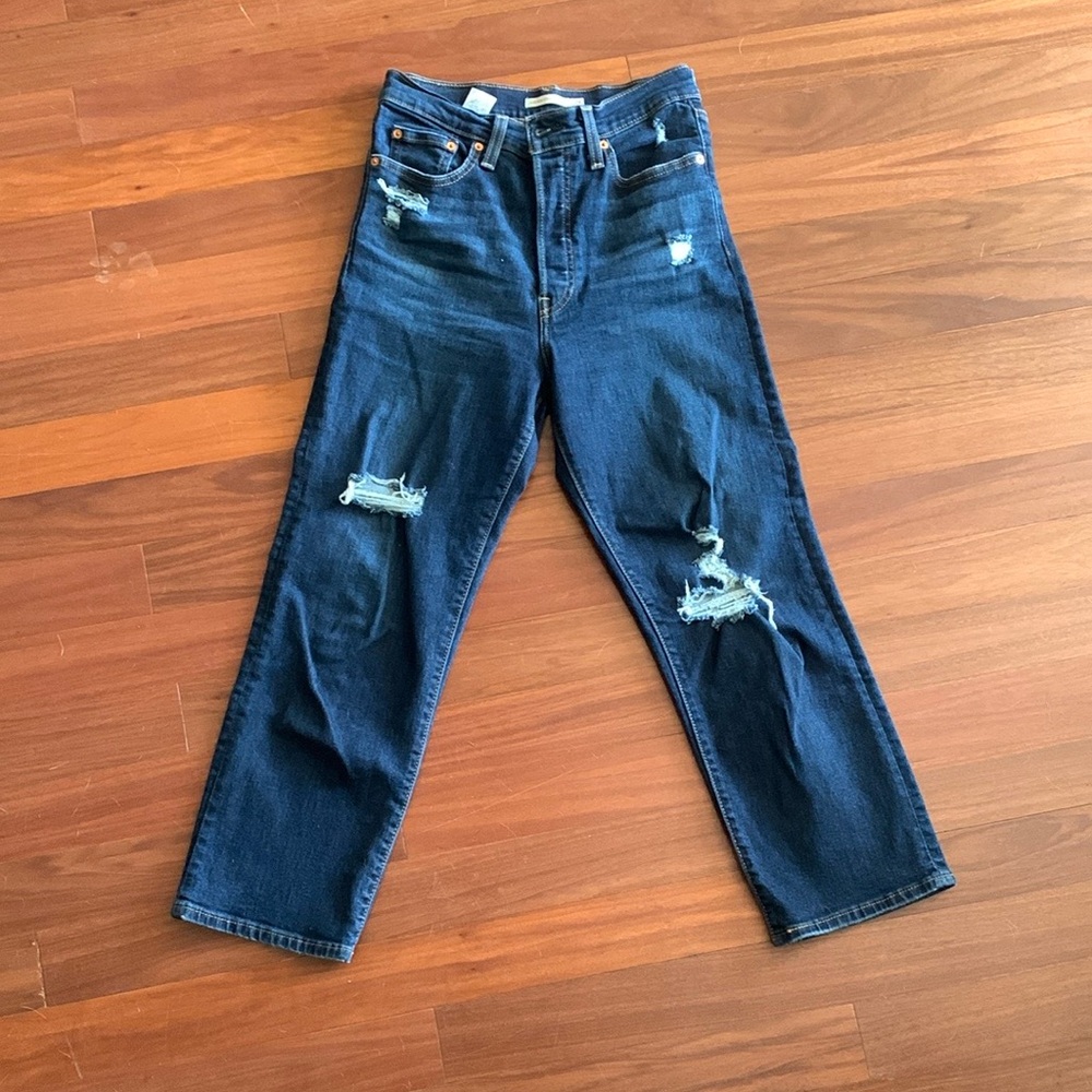 Levi's Ribcage Straight Ankle Jeans